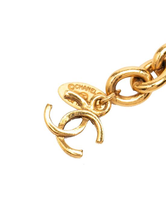Chanel Cc Gold Plated Sun Medallion #293836C11B main image 6